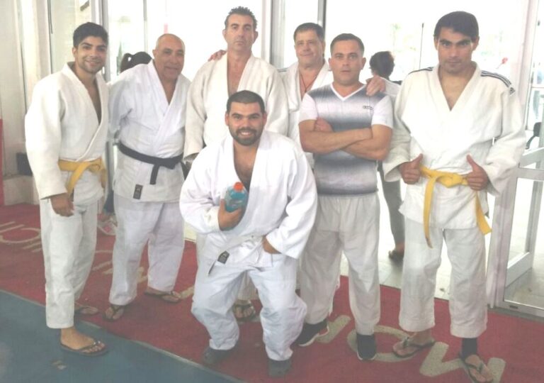 Equipo del Club en un torneo Nacional de Judo en Castelar
