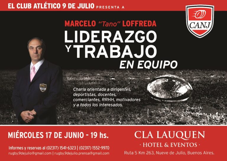 Conferencia del ex Puma, Marcelo Lofreda