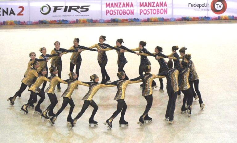 El equipo Sub campeón Mundial de Patín el domingo en el Gimnasio