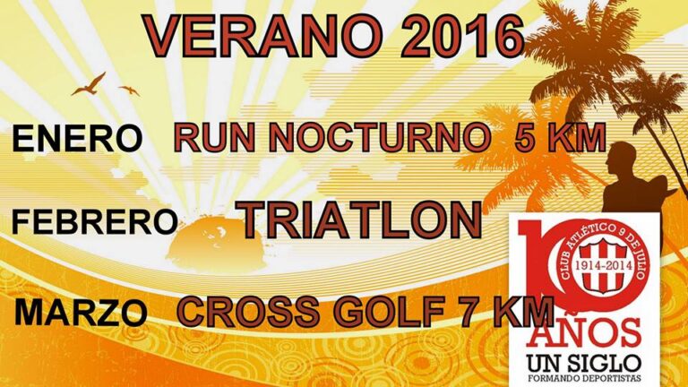 Programa atlético para el verano