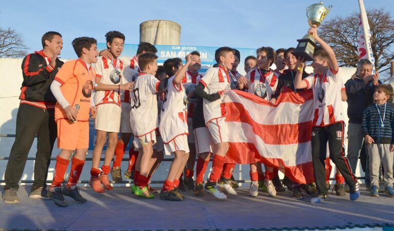 Grandes festejos del Fútbol Infantil del Club