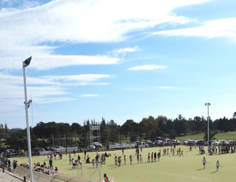 Encuentros simultáneos de hockey y de rugby infantiles el sábado