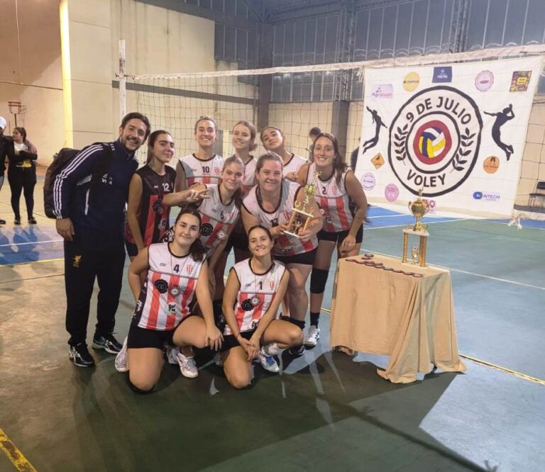 Atlético sub campeón en un torneo zonal de vóley de primera división