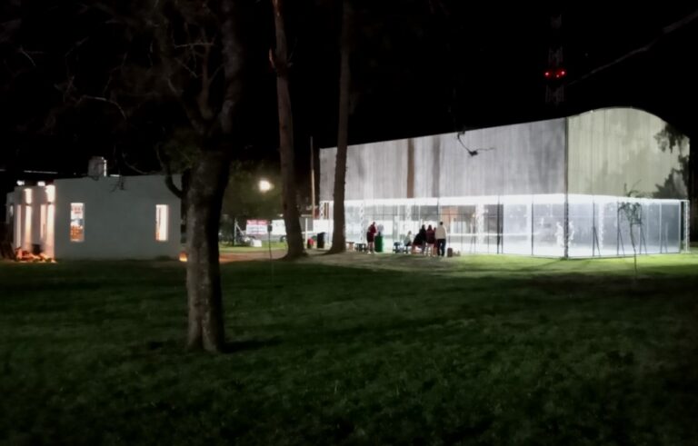 Se hicieron mejoras en la cancha de Padel por el incremento de jugadores