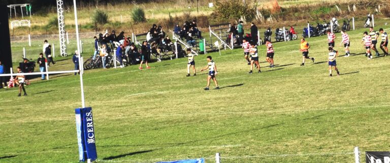 Hubo partidos de Rugby de menores el sábado con Gral.Villegas