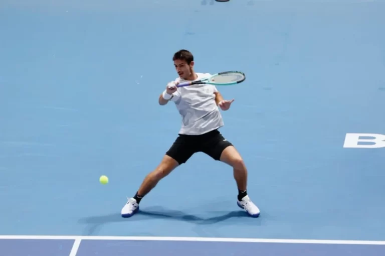 Mariano y parte de la Legión Argentina en Winston-Salem, previo al US OPEN