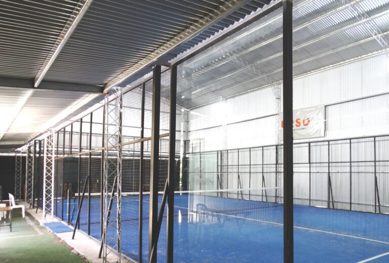 Notable evolución de las canchas de Padel en el Club