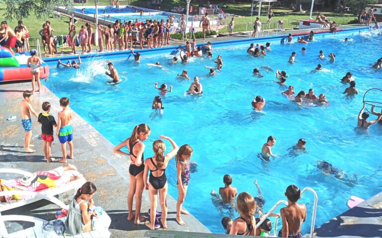 Se preparan las piletas de Natación y las Colonias de Vacaciones en el Club
