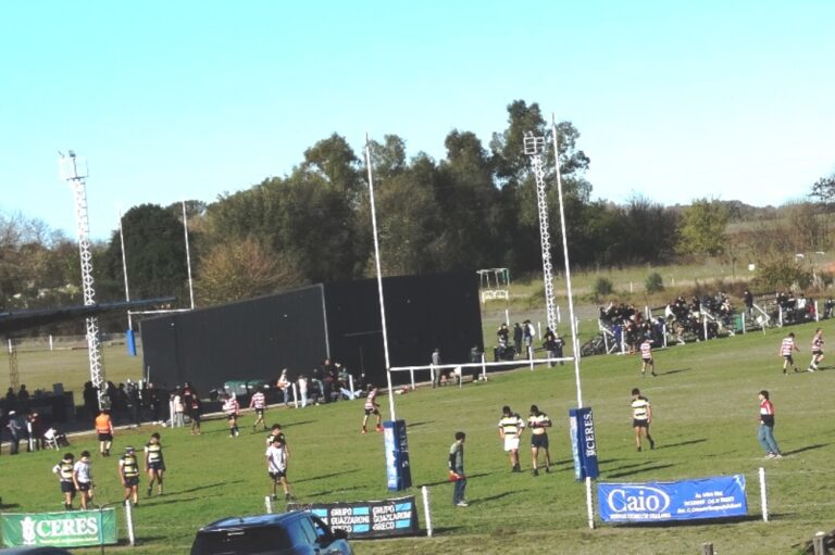 Continúan las obras en la cancha de Rugby del Club