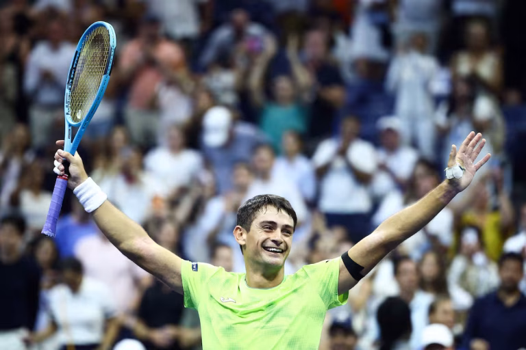 Mariano Navone venció a Djokovic en el US Open