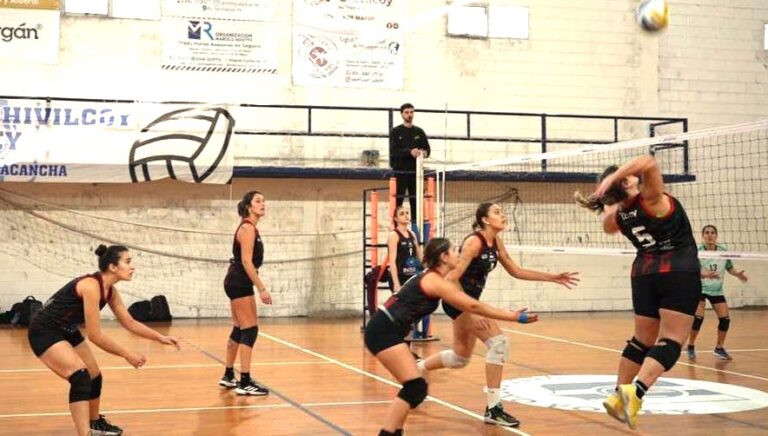 Atlético debutó en el Torneo de Voley de 1ª “B” de la Liga Chivilcoyana